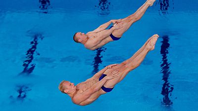 Diving - Zakharov and Kuznetsov win 3m synchro with fine last dive