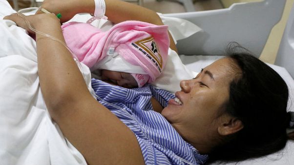 Wife of jailed Reuters journalist in Myanmar gives birth Wife of jailed Reuters journalist in Myanmar gives birth