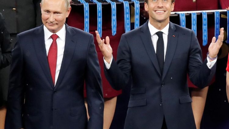 Russia's Putin, France's Macron discuss Syria - RIA cites Kremlin