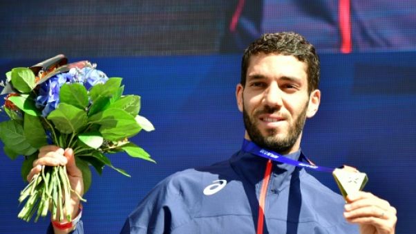 Reims: un message en l'honneur de Mahiédine Mekhissi sur le maillot Reims: un message en l'honneur de Mahiédine Mekhissi sur le maillot
