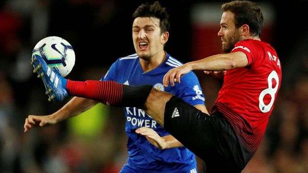 Pogba penalty sets United on way to win over Leicester Pogba penalty sets United on way to win over Leicester