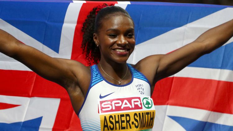 Asher-Smith completes European double, downs Schippers