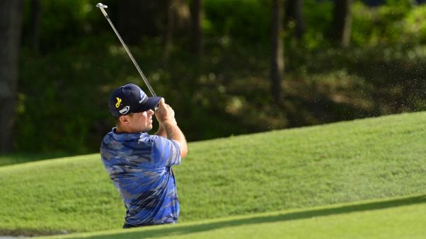Woodland's PGA hopes nearly buried in sand trap horror show Woodland's PGA hopes nearly buried in sand trap horror show