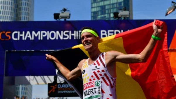 Marathon: large victoire du Belge Koen Naert aux Championnats d'Europe, les Français à la peine Marathon: large victoire du Belge Koen Naert aux Championnats d'Europe, les Français à la peine