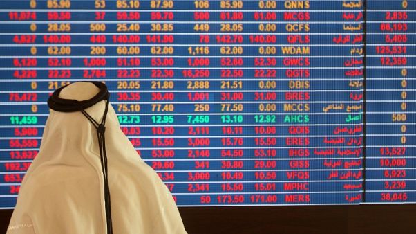 أسواق الأسهم الخليجية تتراجع بفعل الأزمة التركية أسواق الأسهم الخليجية تتراجع بفعل الأزمة التركية