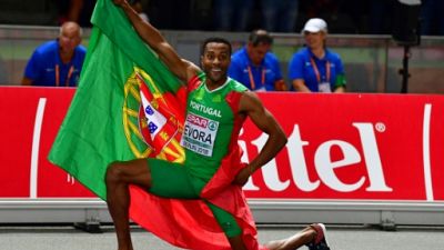 Euro d'athlétisme: le vétéran Evora enfin titré au triple saut