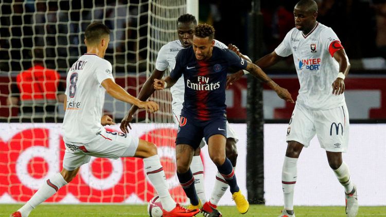 Neymar strikes as Tuchel's youthful PSG seal win over Caen