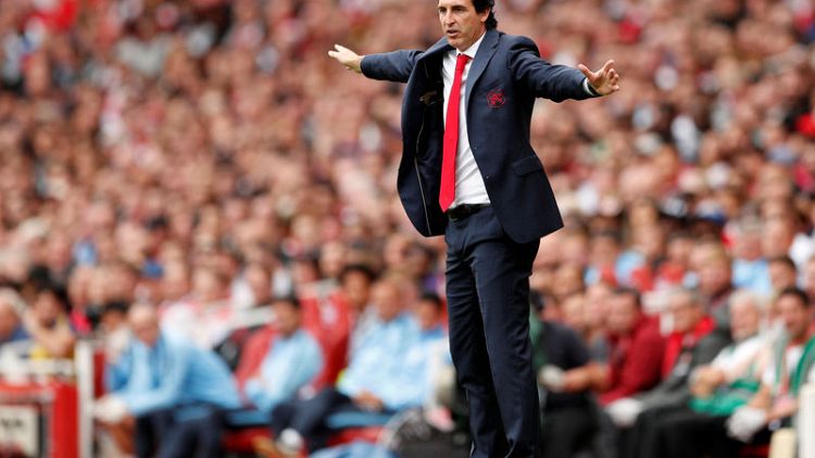 Arsenal need tactical work to bridge Man City divide, says Emery