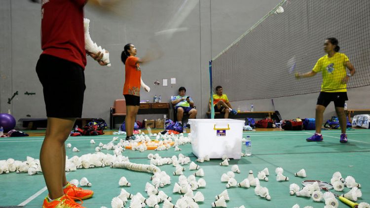 Indonesia's 'Minions' aim for badminton glory