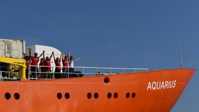 Migrants: SOS Méditerranée appelle "les Etats européens à prendre leurs responsabilités"