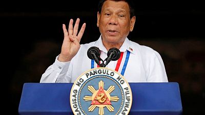 Philippines' Duterte sacks 20 for graft in military medical buys