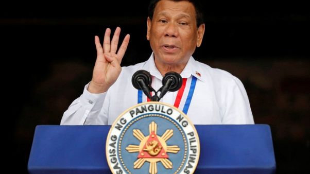 Philippines' Duterte sacks 20 for graft in military medical buys Philippines' Duterte sacks 20 for graft in military medical buys