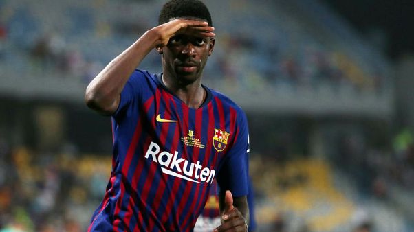 Super Cup hero Dembele puts troubled Barca past behind him Super Cup hero Dembele puts troubled Barca past behind him