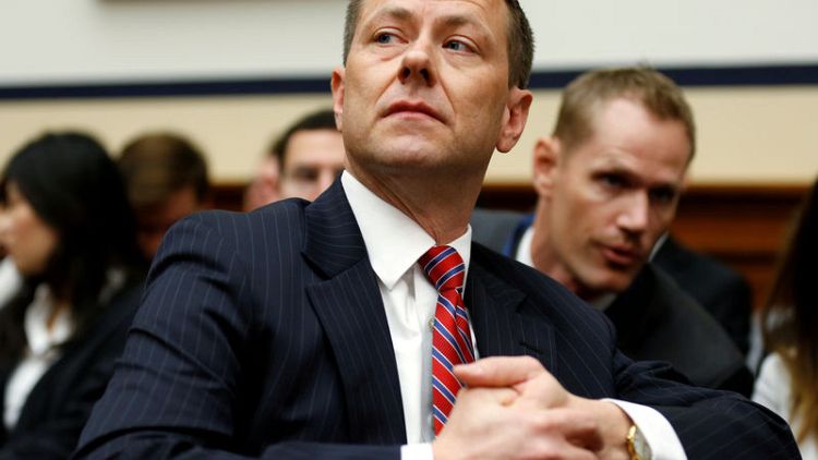FBI agent Strzok, who criticized Trump in text messages, is fired