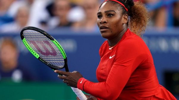 Tennis - Serena dominates in return at Cincinnati Masters Tennis - Serena dominates in return at Cincinnati Masters
