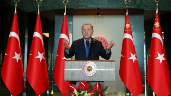 Le président turc Recep Tayyip Erdogan, le 13 août 2018 à Ankara Le président turc Recep Tayyip Erdogan, le 13 août 2018 à Ankara