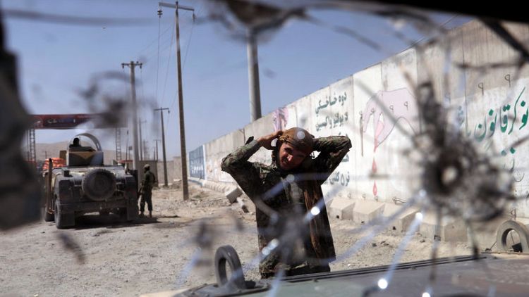 Afghan forces say regaining control of much of besieged city