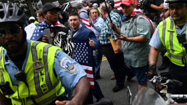 Un an après Charlottesville, le mouvement néo-nazi à la peine Un an après Charlottesville, le mouvement néo-nazi à la peine