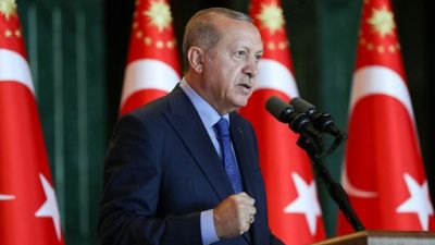 Le président turc Recep Tayyip Erdogan à Ankara, le 13 août 2018