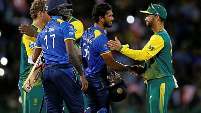 Spin trio lead Sri Lanka to victory in one-off T20