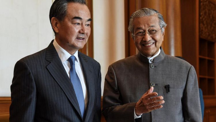 Billions hinge on Malaysia Mahathir's bid to woo project concessions from China