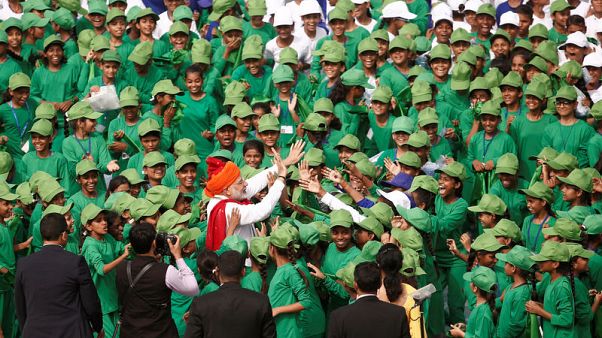 India's Modi announces space mission, health scheme as election nears India's Modi announces space mission, health scheme as election nears