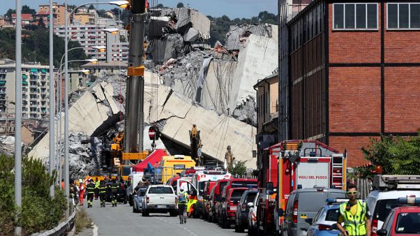 Italy bridge operator focus of anger as collapse death toll rises Italy bridge operator focus of anger as collapse death toll rises
