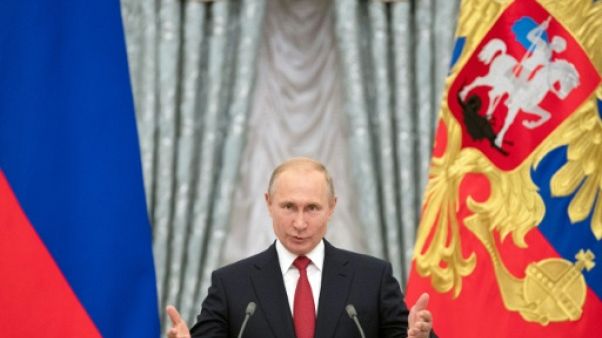 Le président russe Vladimir Poutine, le 28 juillet 2018 à Moscou Le président russe Vladimir Poutine, le 28 juillet 2018 à Moscou