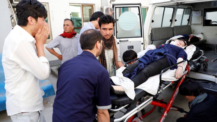 Scores killed in Kabul blast as Afghanistan reels from attacks