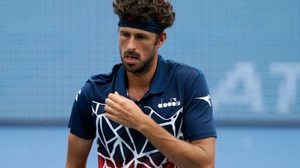 Tennis - Haase stuns Zverev in Cincinnati, Djokovic advances Tennis - Haase stuns Zverev in Cincinnati, Djokovic advances
