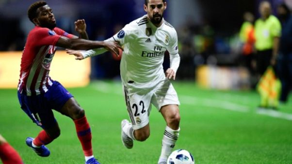 Supercoupe d'Europe: Lemar brille, Griezmann peine, Varane cale Supercoupe d'Europe: Lemar brille, Griezmann peine, Varane cale