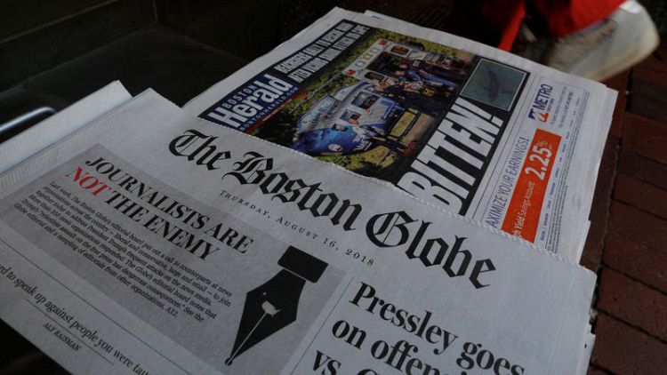 Newspapers across U.S. rebuke Trump for attacks on press