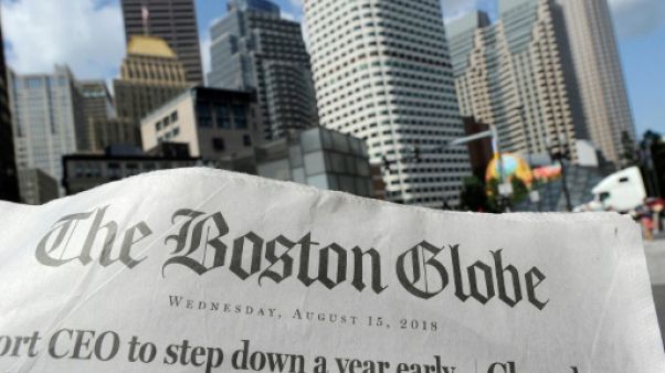 Edition du 15 août 2018 du quotidien The Boston Globe Edition du 15 août 2018 du quotidien The Boston Globe