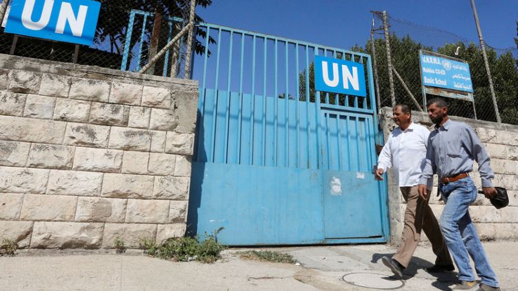 U.N. agency says schools for Palestinian refugees to open on time despite U.S. cut
