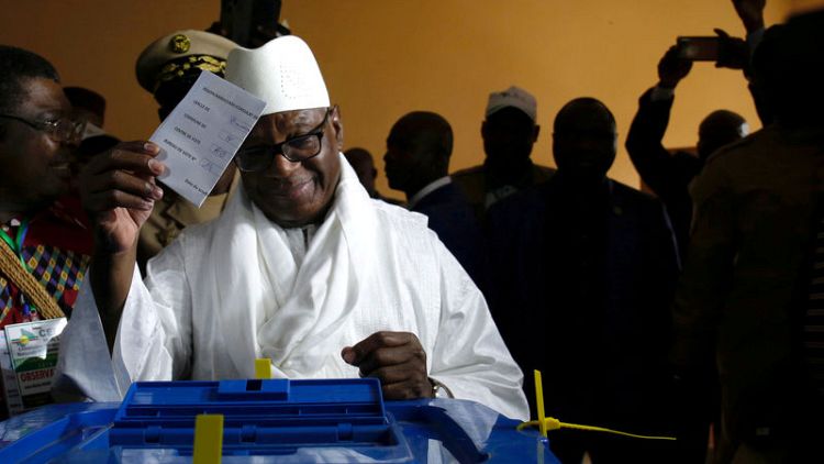Mali president Keita wins re-election with 67 percent of vote