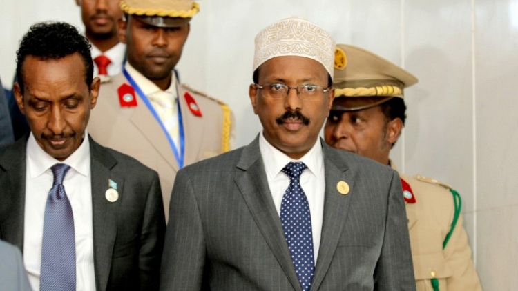Somali president names new military chief in security services revamp
