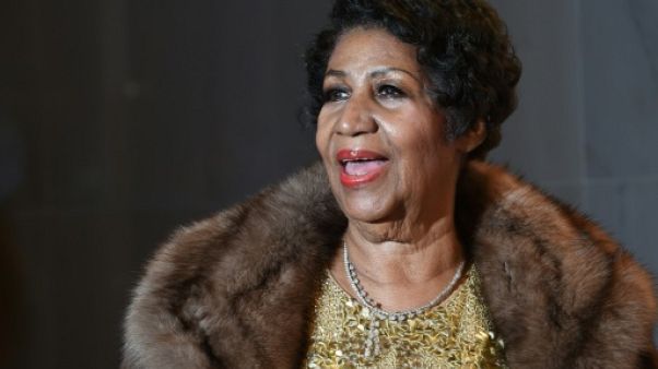 Aretha Franklin à Washington, le 6 décembre 2015 Aretha Franklin à Washington, le 6 décembre 2015