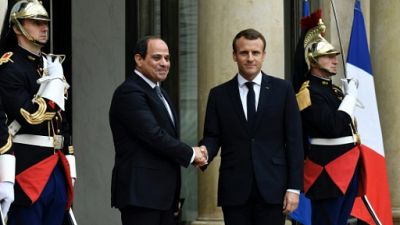 Macron et Al-Sissi soulignent "l'urgence d'une désescalade" à Gaza