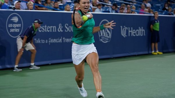 Halep through but Stephens exits in Cincinnati Halep through but Stephens exits in Cincinnati