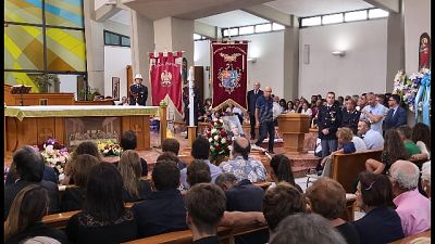 Chiesa gremita, funerale Rita Borsellino