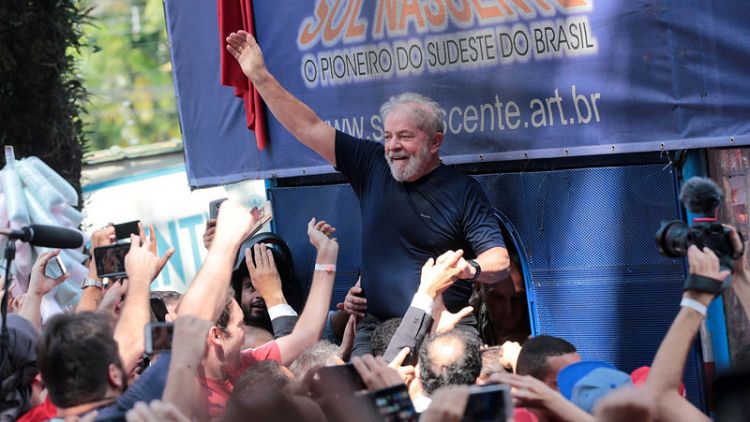 Brazil's Lula should have political rights - U.N. Human Rights Committee