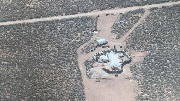 Trailer at New Mexico compound had been stolen in Alabama - police Trailer at New Mexico compound had been stolen in Alabama - police