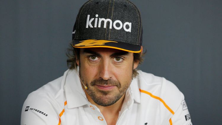 Motor racing-Alonso move to IndyCar would be fantastic, drivers say