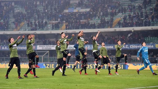 Juventus snatch dramatic win at Chievo on Ronaldo's Serie A debut Juventus snatch dramatic win at Chievo on Ronaldo's Serie A debut