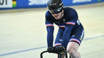 Sébastien Vigier lors des championnats du monde d'Apeldoorn le 3 mars 2018