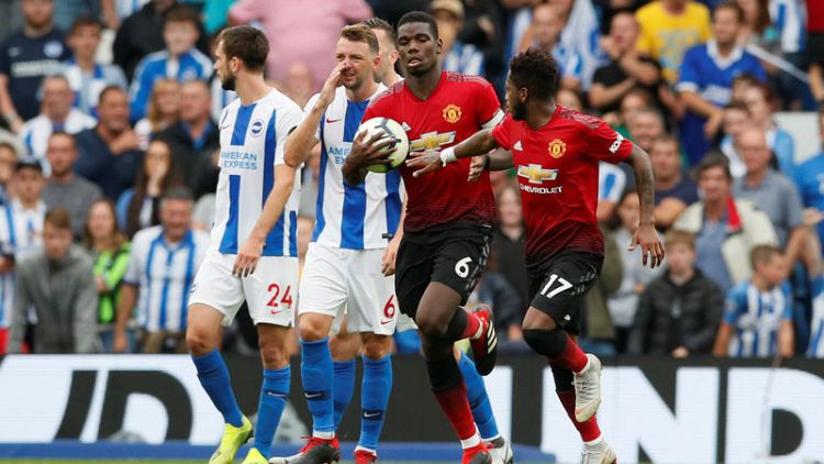 United beaten 3-2 as Brighton add to Mourinho's woes