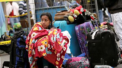 Desperate Venezuelans defy Ecuador's passport rules and cross border Desperate Venezuelans defy Ecuador's passport rules and cross border