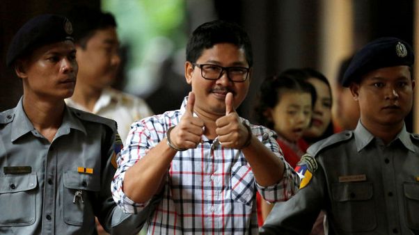 Reuters journalists face verdict next week on Myanmar secrets charges Reuters journalists face verdict next week on Myanmar secrets charges