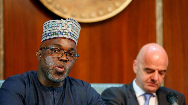 Facing ban, Nigeria says recognises FIFA-approved soccer chief