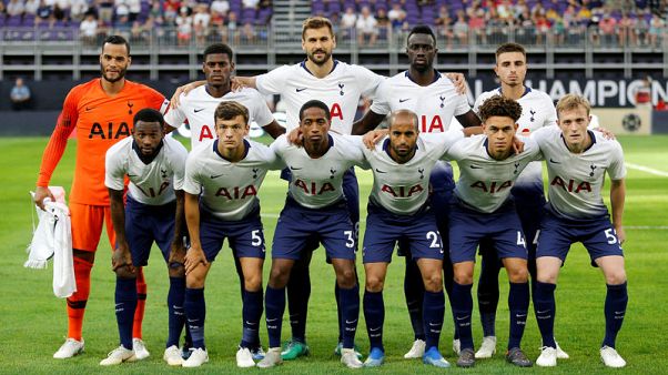 توتنهام يخوض مباراته الأولى على أرضه في دوري الأبطال في ويمبلي توتنهام يخوض مباراته الأولى على أرضه في دوري الأبطال في ويمبلي